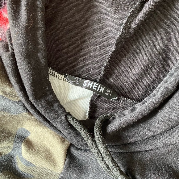 Camo crop hoodie - Picture 2 of 3